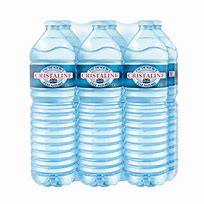 Pack de 6 Bouteilles  Eau Cristaline  , 1,5 L